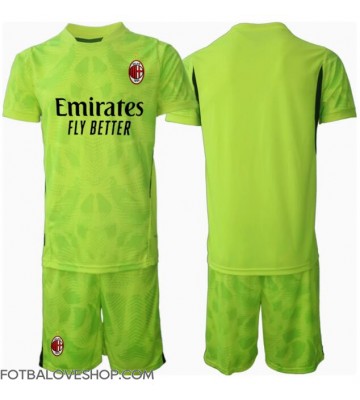 AC Milan Brankářské Dětské Alternativní Dres 2024-25 Krátký Rukáv (+ trenýrky)